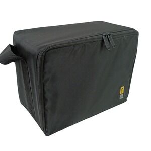 Case Logic CD Media Carry Storage Travel Bag Strap Black 30 Disc Capacity